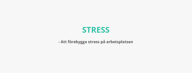 stress